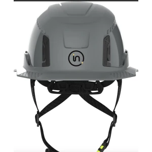 Ceros XT400E, Non Vented Full Brim Grey, 1 EA #16-31006-ITK-Logo (Logo Included)